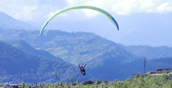 नवौं राष्ट्रिय खेलकुदका क्रममा प्याराग्लाइडिङ खेलाडीको दुर्घटनाबाट मृत्यु