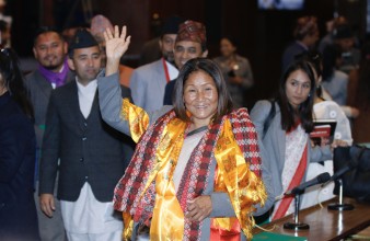 उपसभामुखमा सत्तागठबन्धनकी इन्दिरा रानामगर २६४ मध्ये १६६ मतसहित विजयी