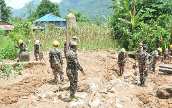 पोखरामा दुईवटा घर पहिरोमा पर्दा ३ जनाको मृत्यु, एक बेपत्ता