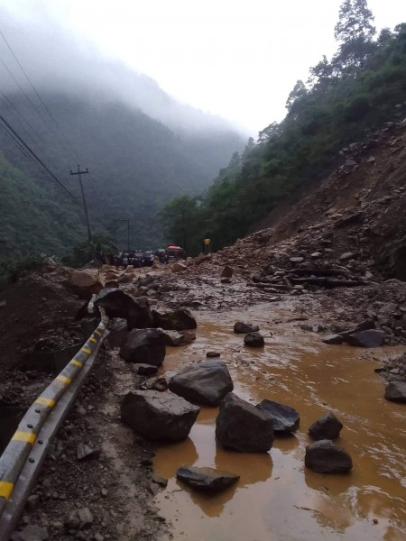 नारायणगढ–मुग्लिन सडकखण्ड पुनः सञ्चालनमा